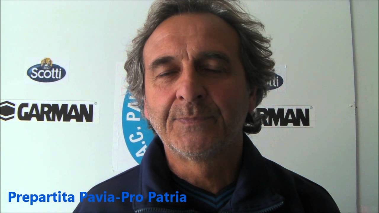 Intervista Patrizio Bensi prepartita Pavia Pro Patria
