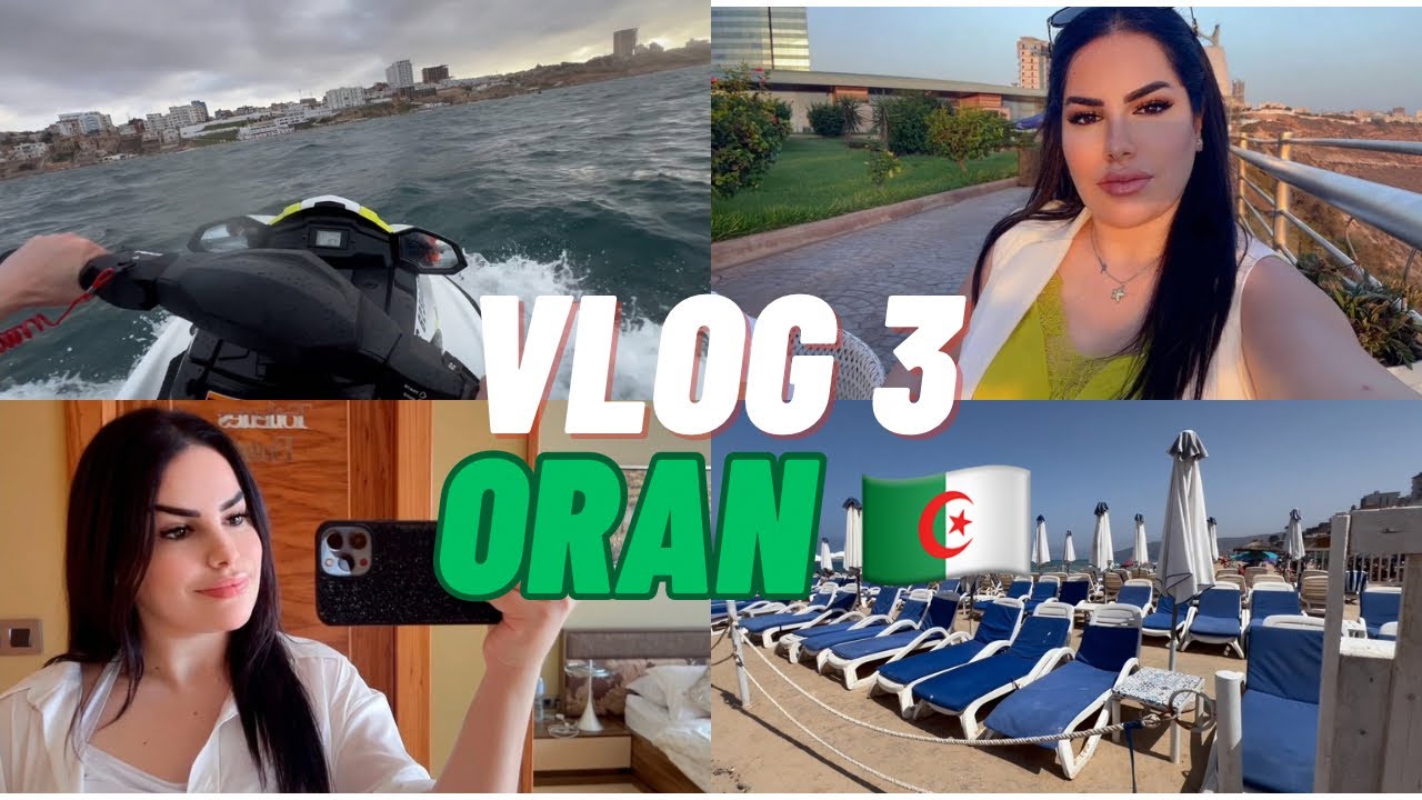 نهاري الثالت في وهران 🇩🇿 vlog a oran تبحيرة فيplage  eden🏝️ #جزائرية #oran