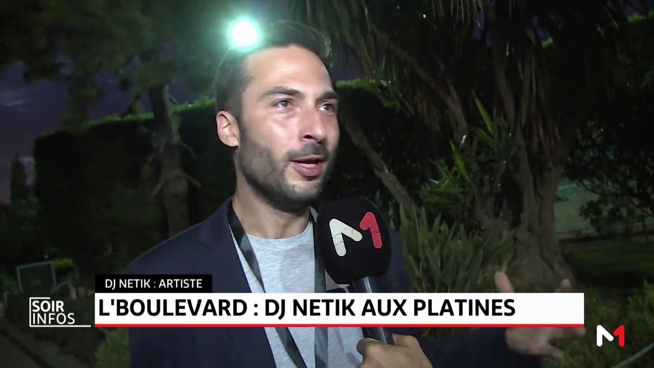 L´Boulevard: DJ Netik aux platines
