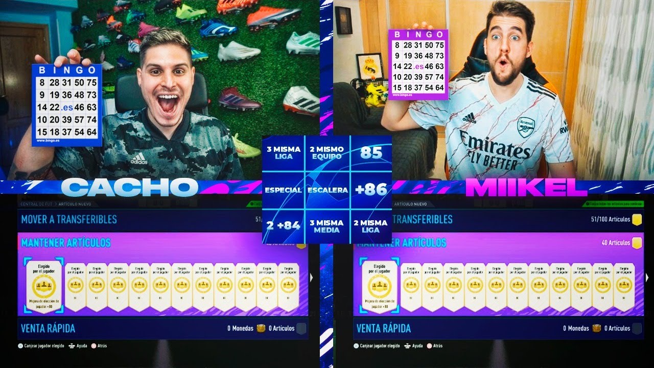 ROAD TO THE FINAL FIFA BINGO DISCARD CHALLENGE VS MIKEL!!! | FIFA 21