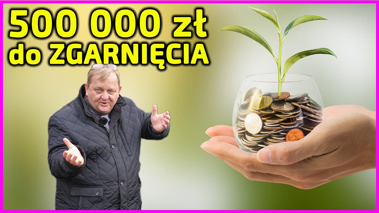 500 000 zł nie tylko dla milioner&oacute;w 👉 dotacje na rozw&oacute;j usług rolniczych 👉 [Korbanek]