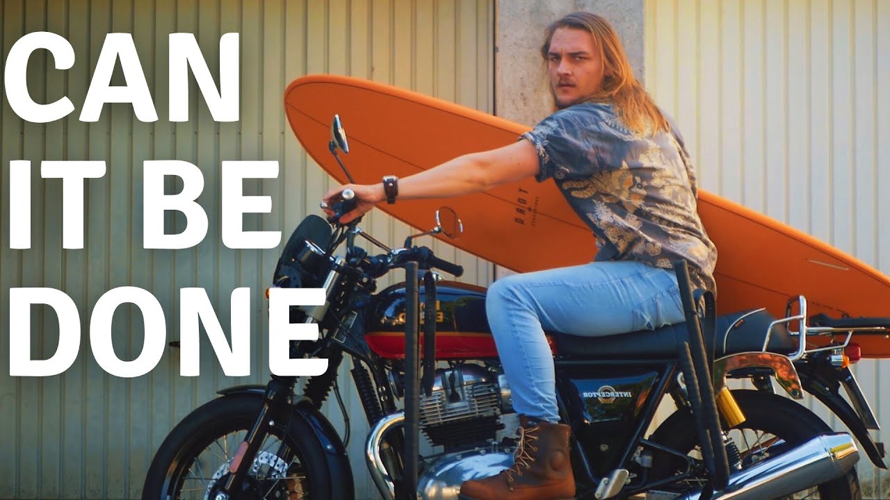 The Motorcycle-Surf Trip (Royal Enfield Interceptor 650) Ep.1