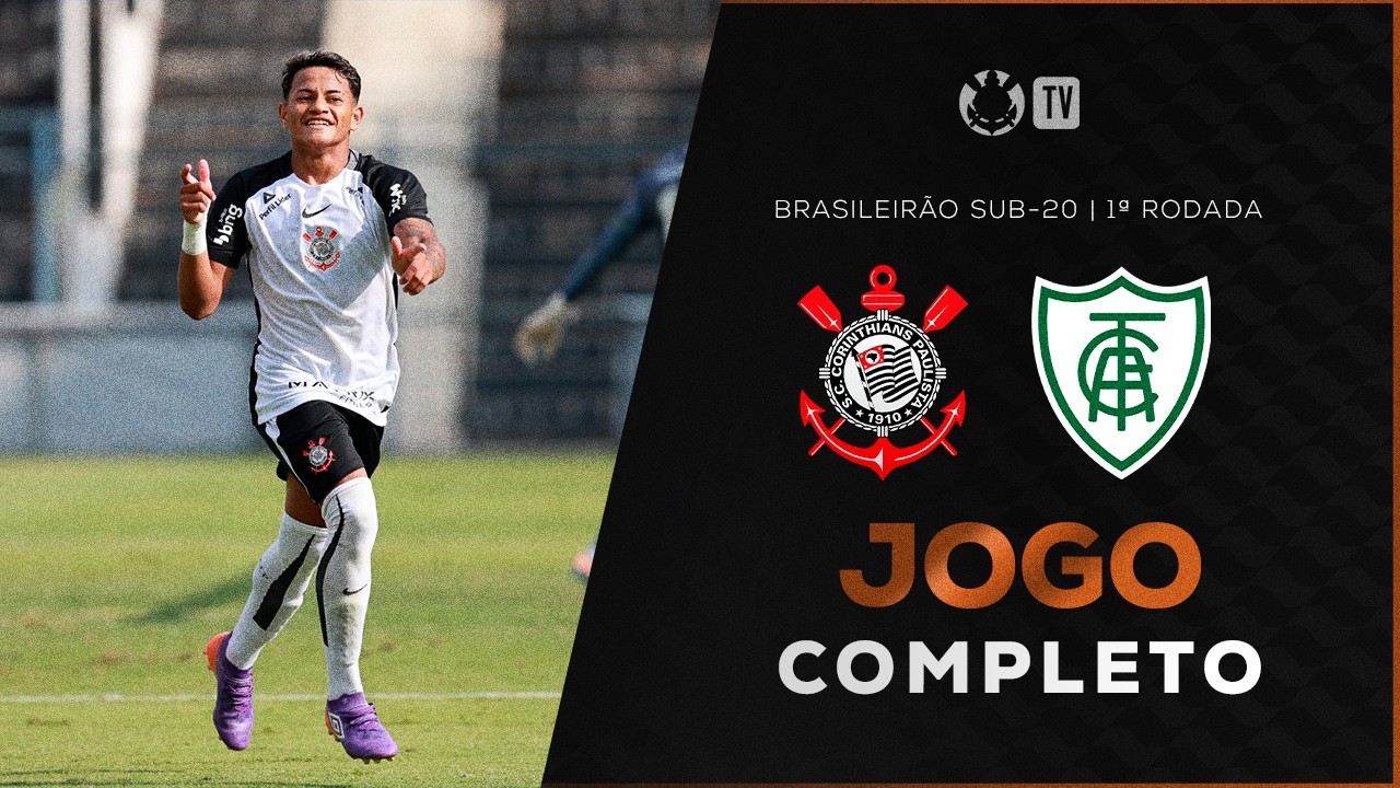 AO VIVO COM IMAGENS: CORINTHIANS X AMÉRICA-MG | BRASILEIRÃO SUB-20 2026 | 1ª RODADA