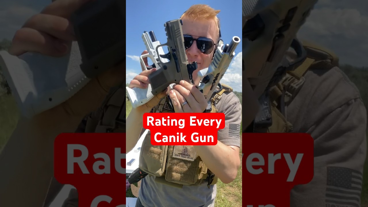 Ranking Every Canik I Own: *Tier List* #canik #taurus #pistol #gunreview