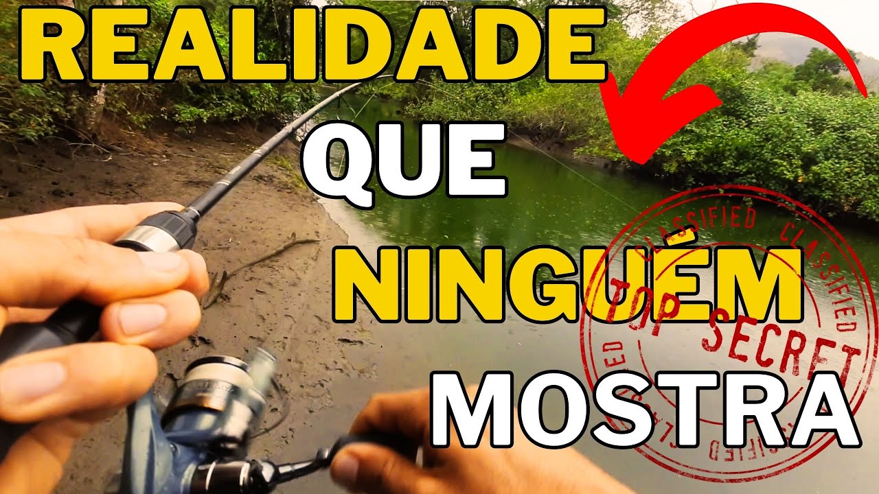 O QUE TODOS ESCONDEM NA PESCARIA DE MANGUE! PESCA ULTRALIGHT COM MICRO ISCA.