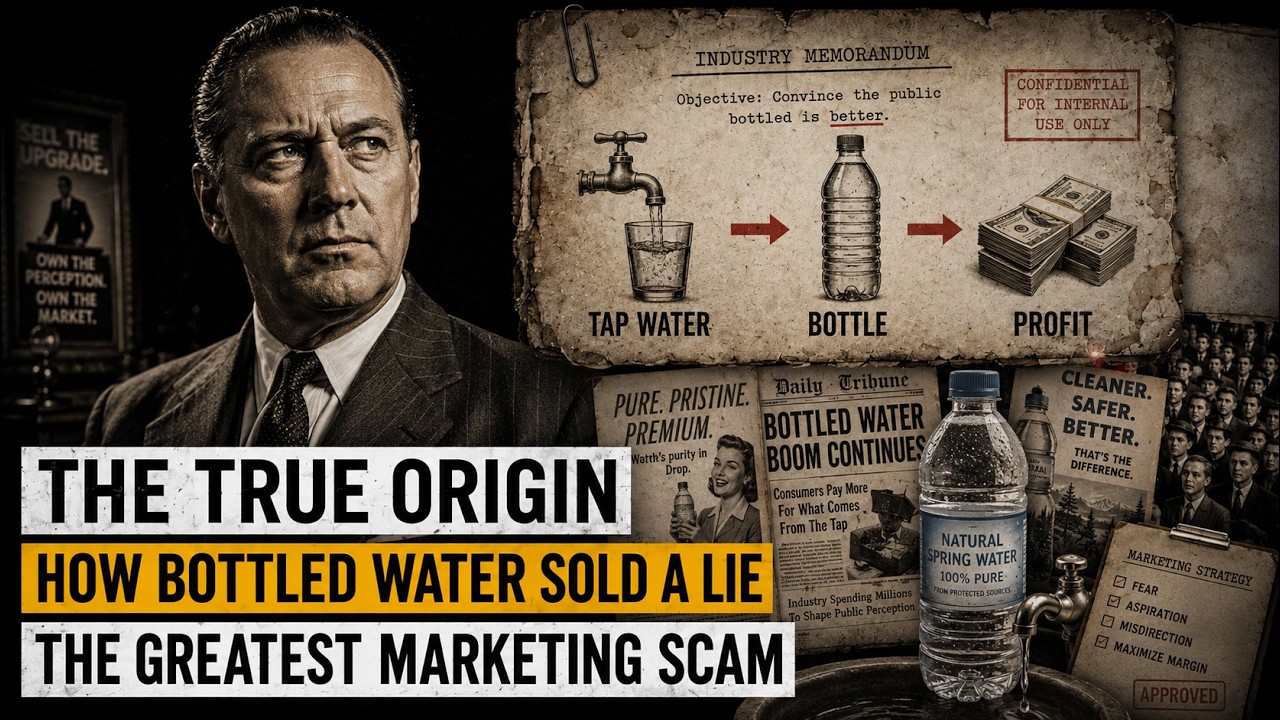 The True Origin of Bottled Water: The Greatest Marketing Scam in History