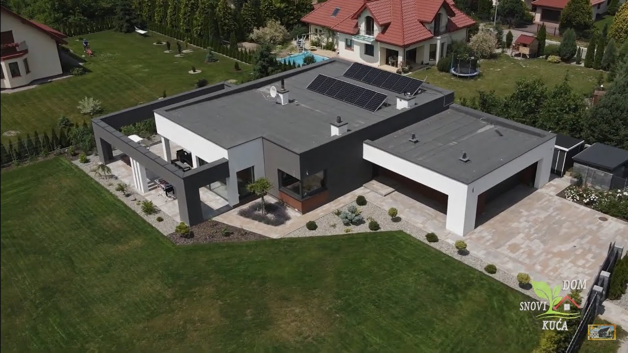 DOM IZ SNOVA: MODERNA, PRIZEMNA KUĆA SA RAVNIM KROVOM