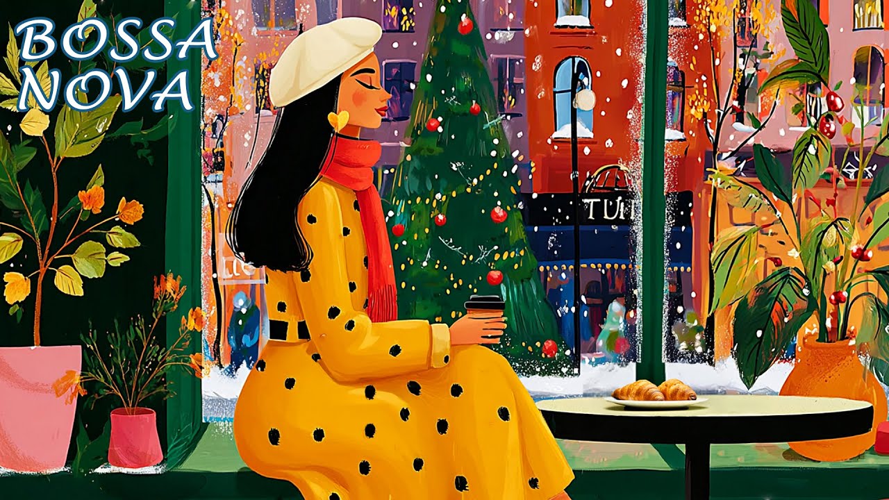 Cozy Bossa Nova Music ☕🎧 Relax & Unwind Jazz in Early Winter Mood ❄️