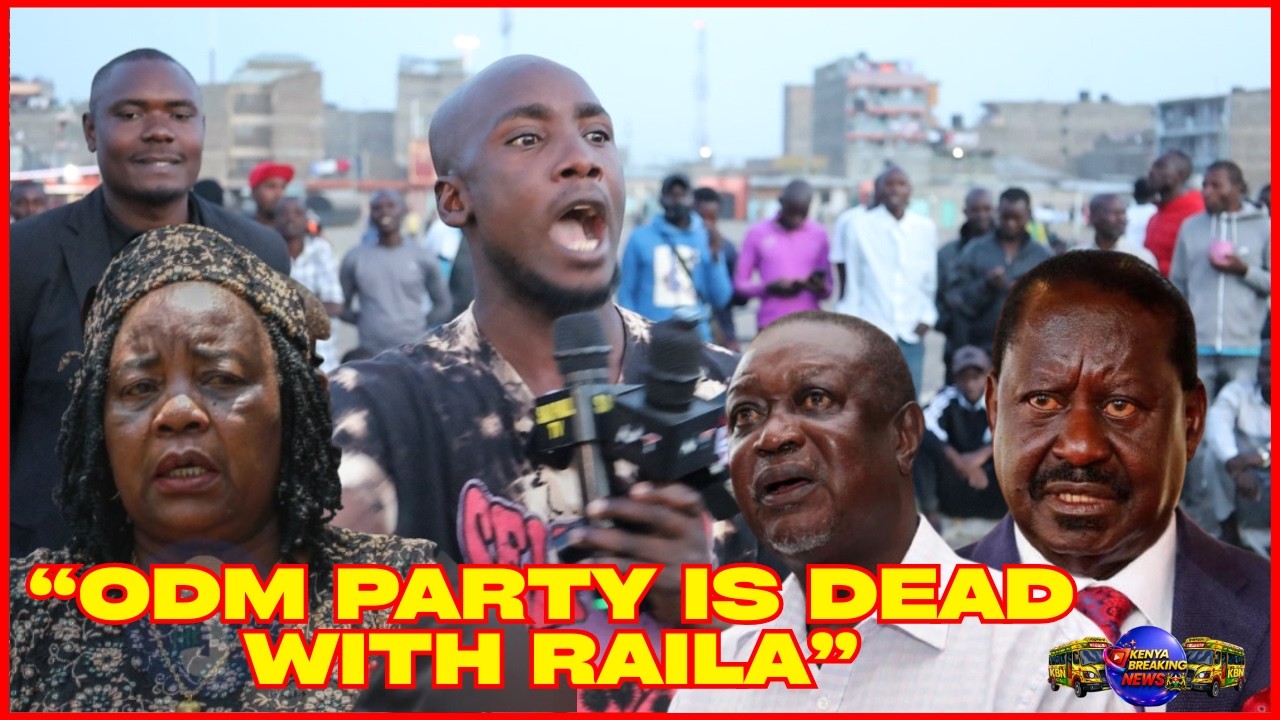 SHOCK!! Songa Songa Has Dropped Bombshell 'ODM Party Imekufa Na Raila & He NEVER Trusted Oburu'