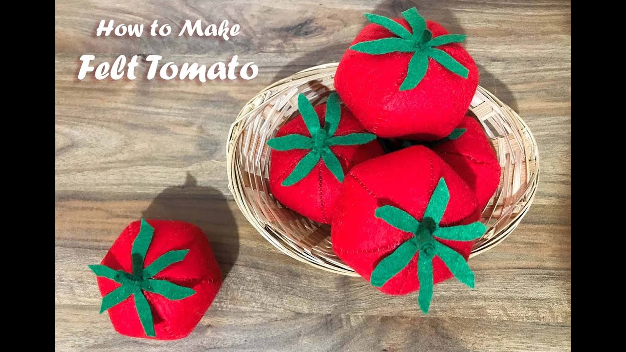 How to Make Felt Tomato