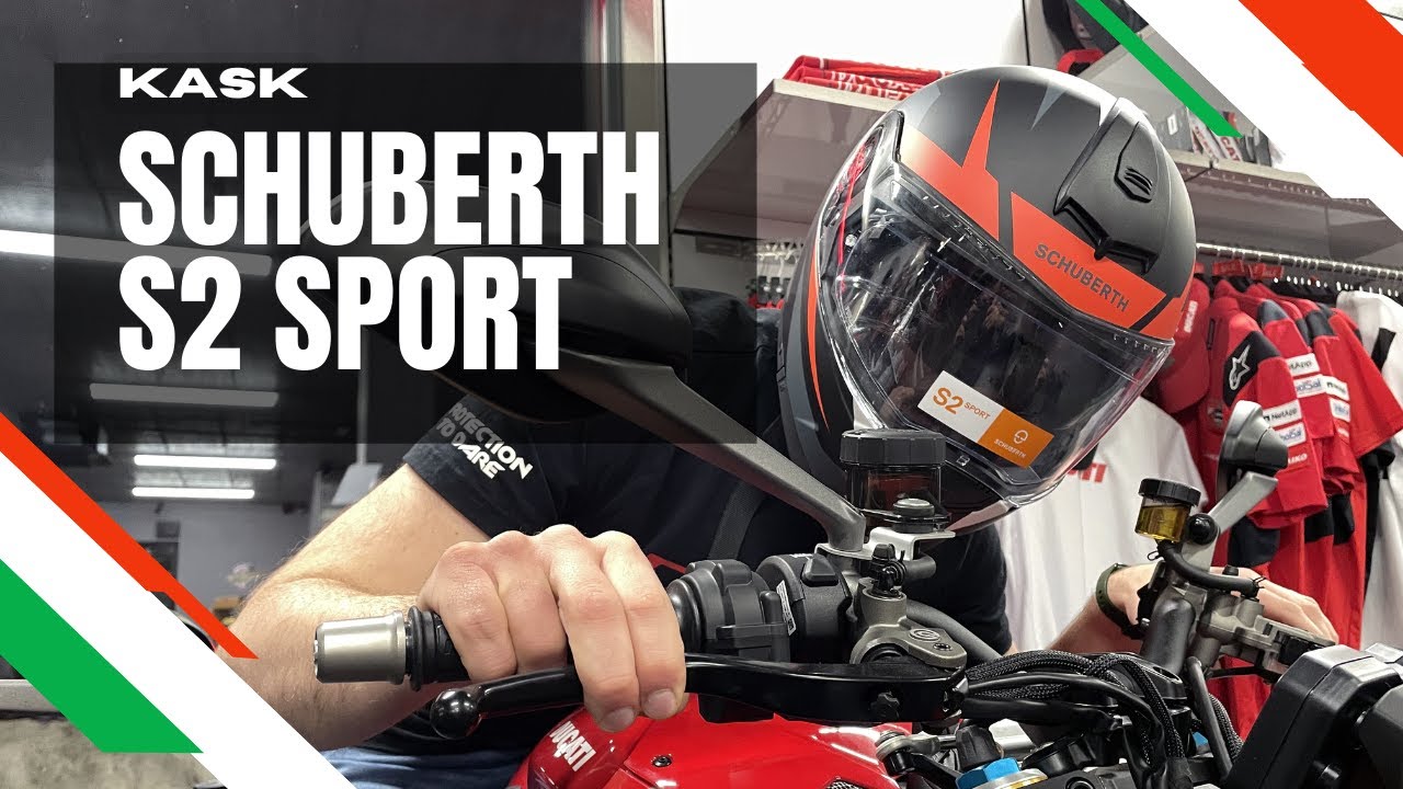 Mamy dowód, że Schuberth nadaje się nie tylko do turystyki - Kask Schuberth S2 Sport