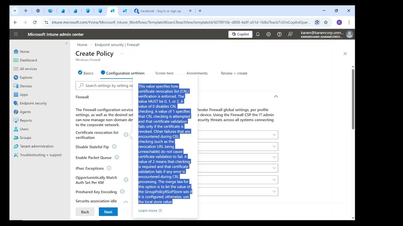 09-Intune Firewall&firewall rules