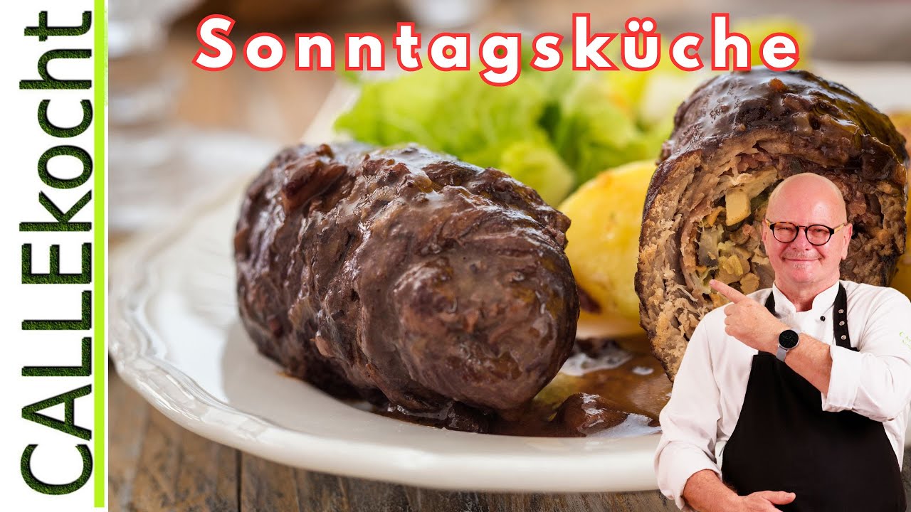 Die beste Rindsroulade mit So&szlig;e! Mit diesem Rezept gelingt sie dir !!!