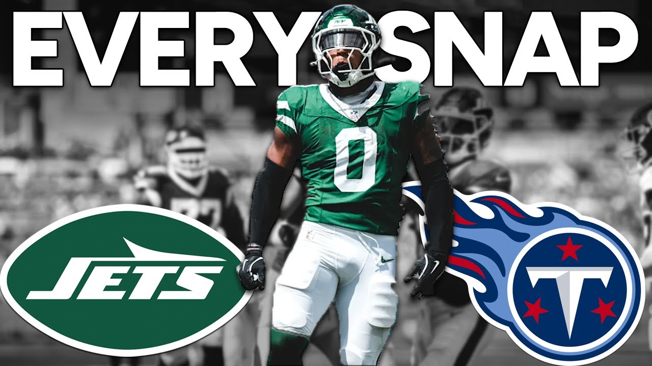 Braelon Allen EVERY SNAP - Jets vs Titans Highlights