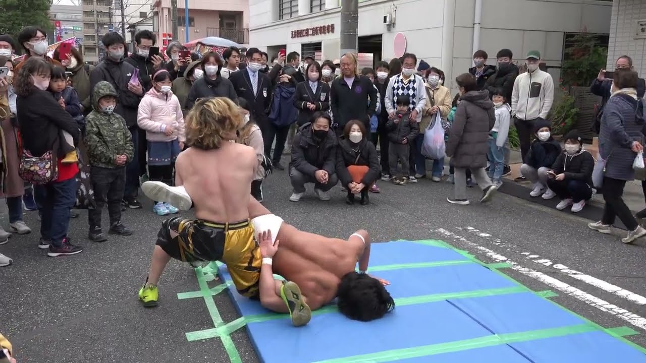 #市原観光プロレス　第4戦　瀧澤晃頼VS大和ヒロシ　｛認定無差別級王座防衛戦}　2022 12 3　五井大市　第1試合