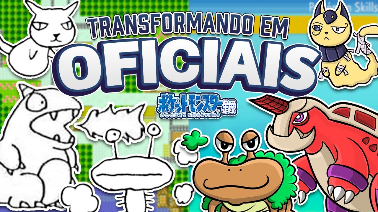 DESENHANDO os Pokémon REJEITADOS pela Game Freak!