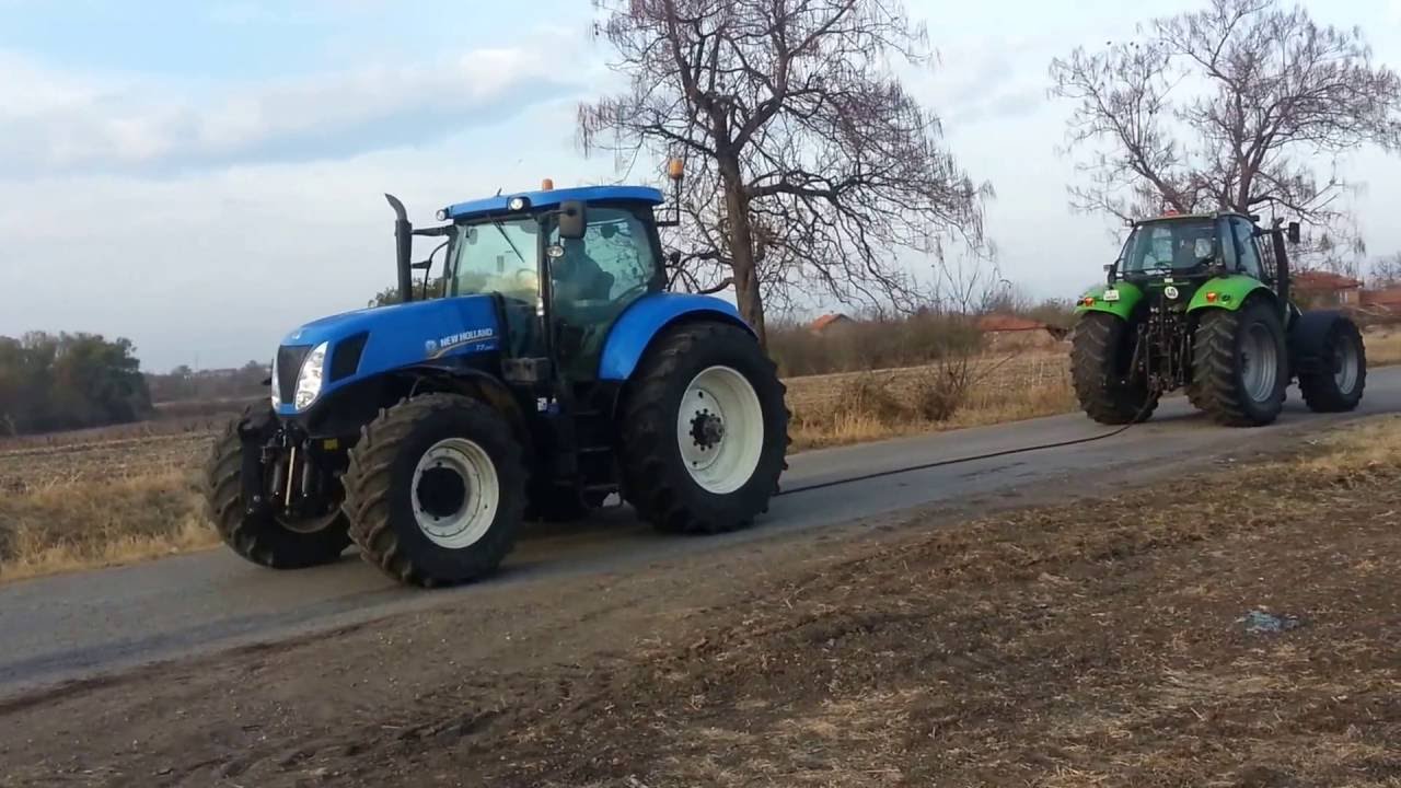 New holland T7 260 vs Deutz fahr agrotron 200