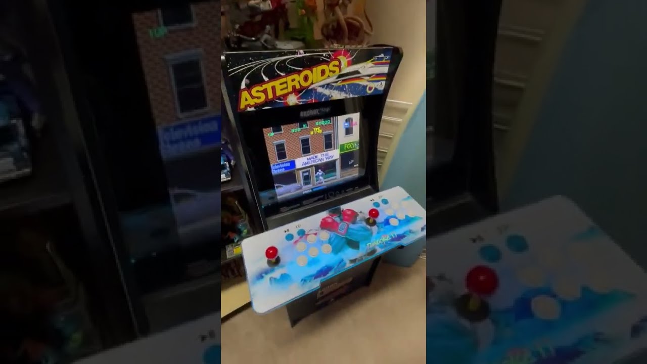 Pandora's Box XI attached to Arcade1Up Asteroids