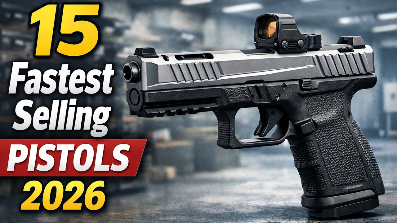 Top 15 Fastest Selling 9mm Pistols in 2026