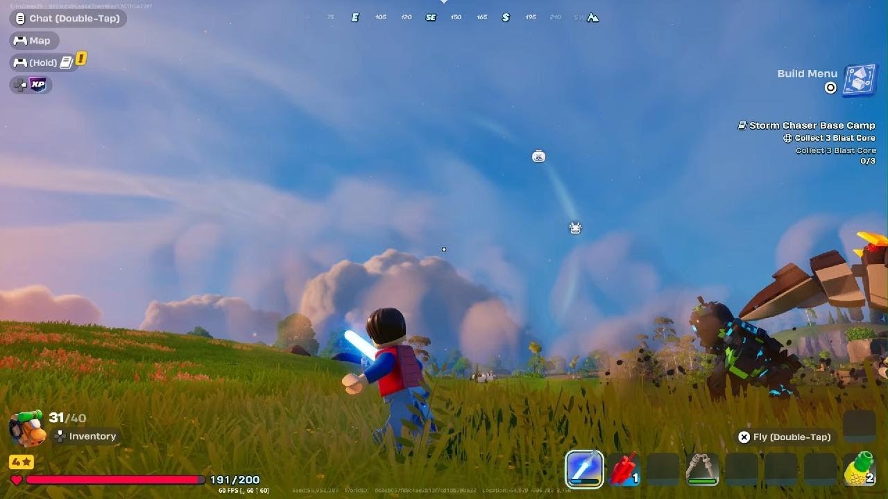 I made monsters in Lego fortnite fight.