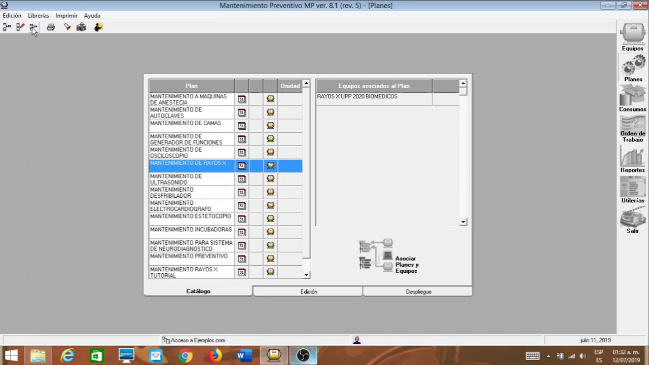 CMMS: Tutorial b&aacute;sico del MP8 (Mantenimiento e inventario)