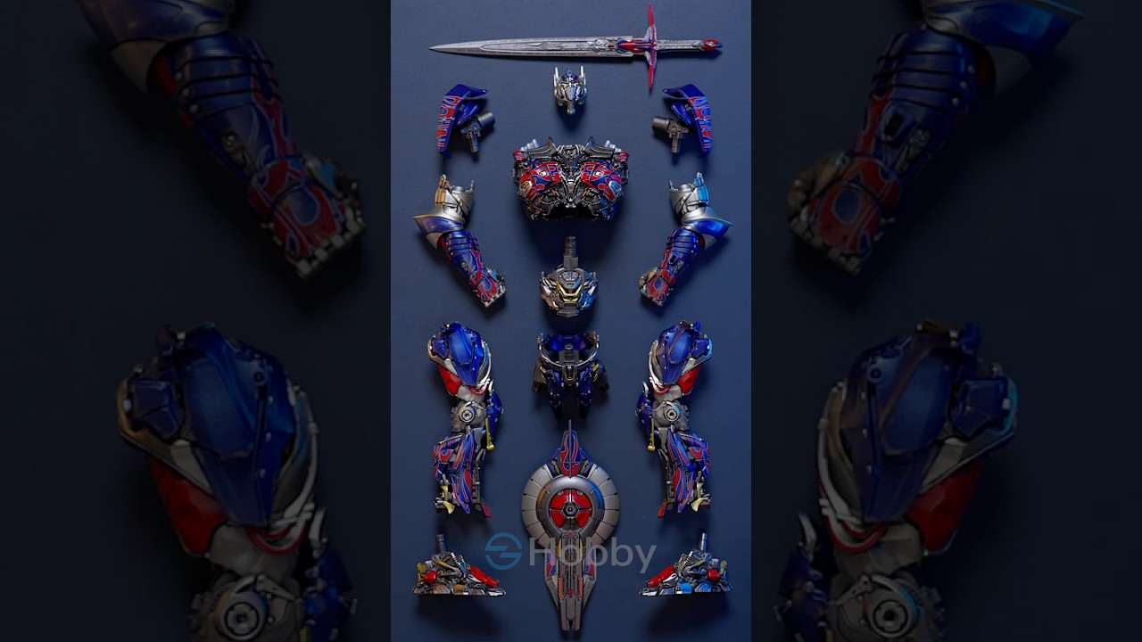 Transformers Optimus Prime Model Kit Satisfying ASMR Speed Build  #asmr  #satisfying #transformers