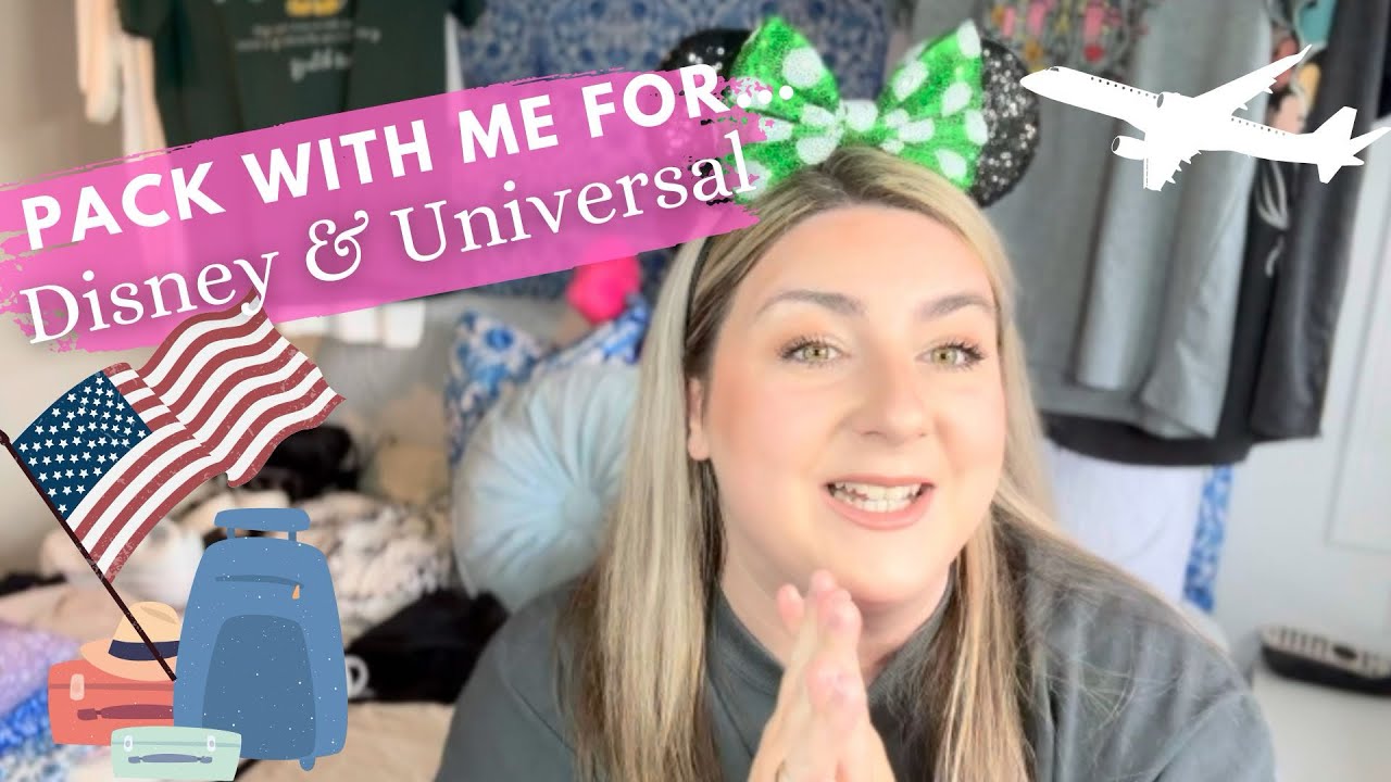 PACK WITH ME 🌴 For our upcoming holiday / vacation to Walt Disney world Orlando !. Full haul too 🧳🥰