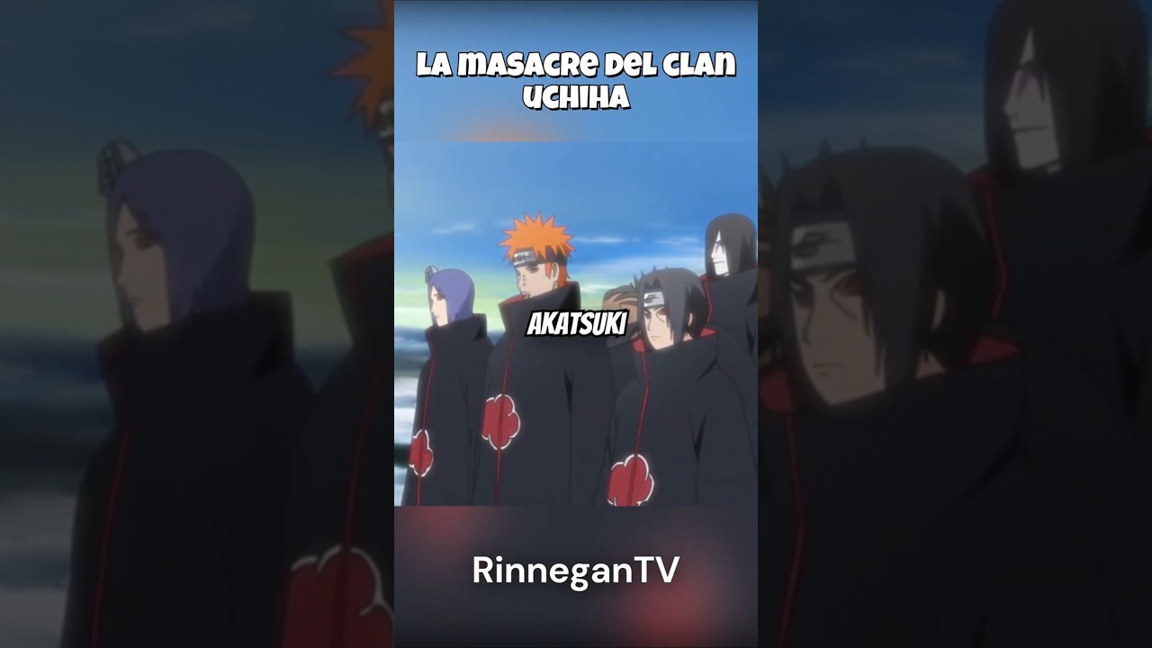 ITACHI se une a AKATSUKI  #naruto #anime #boruto