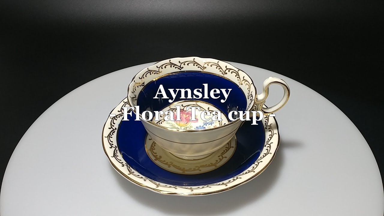 [Vintage Teacup] Aynsley - Floral Tea cup