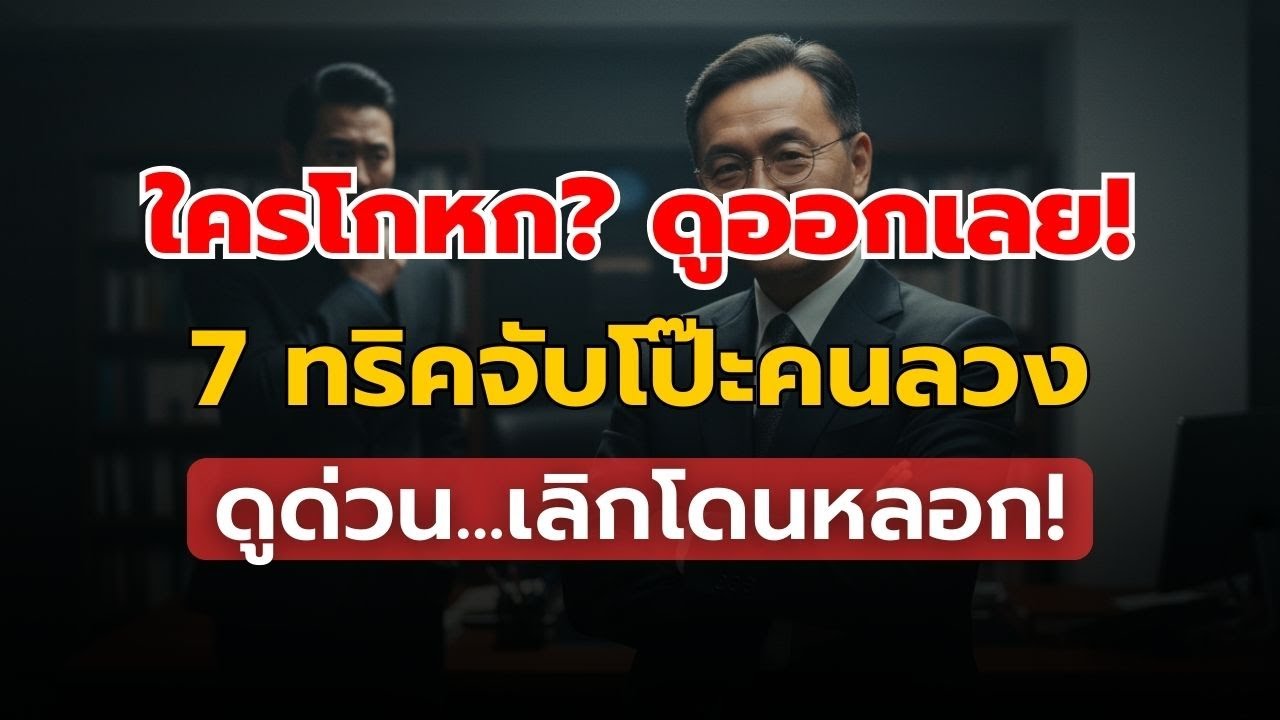 เลิกเป็นเหยื่อ! 7 สัญญาณ 'คนโกหก' ที่คุณต้องรู้ ก่อนจะถูกหลอกซ้ำซาก
