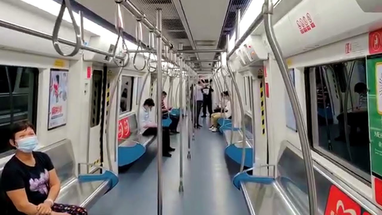 Inside the Shenzhen Subway (Line 3) | POV Subway Ride