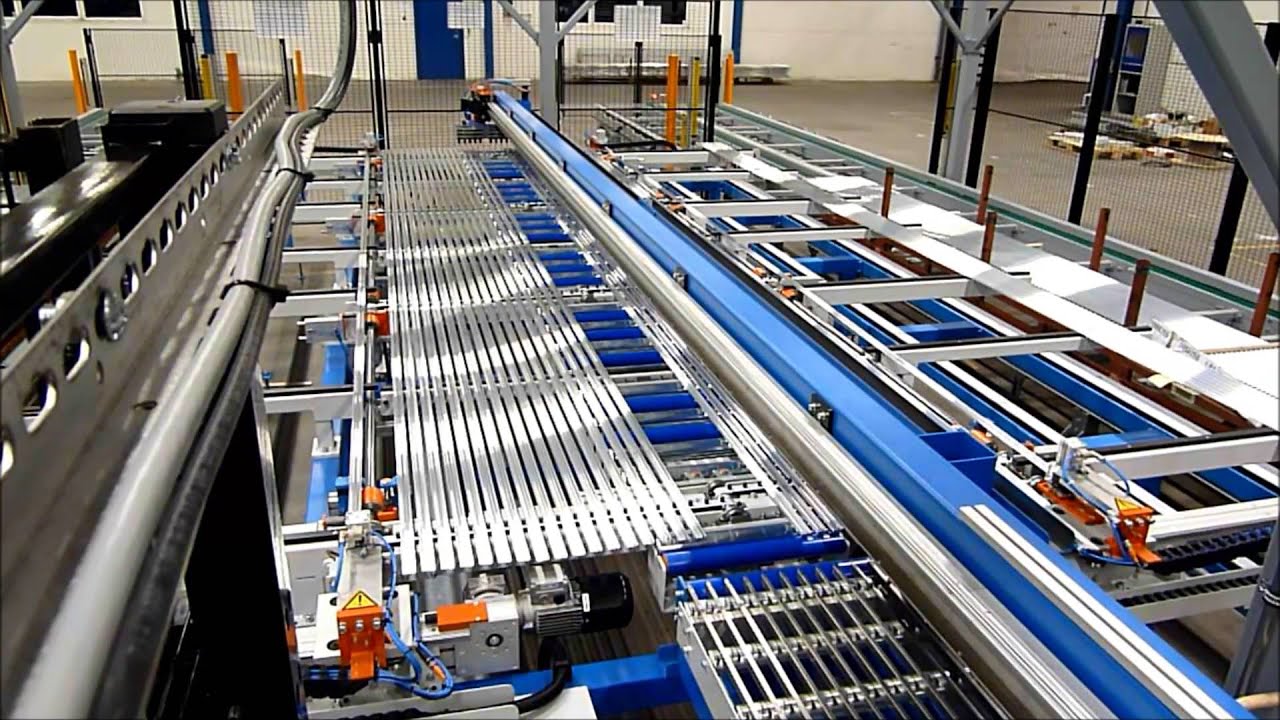 Automatic aluminium cutting machine multiple profiles