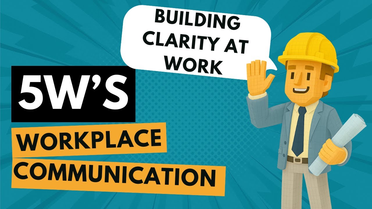 5W's of Workspace Communication #WorkplaceCommunication #LeadershipSkills #TeamProductivity