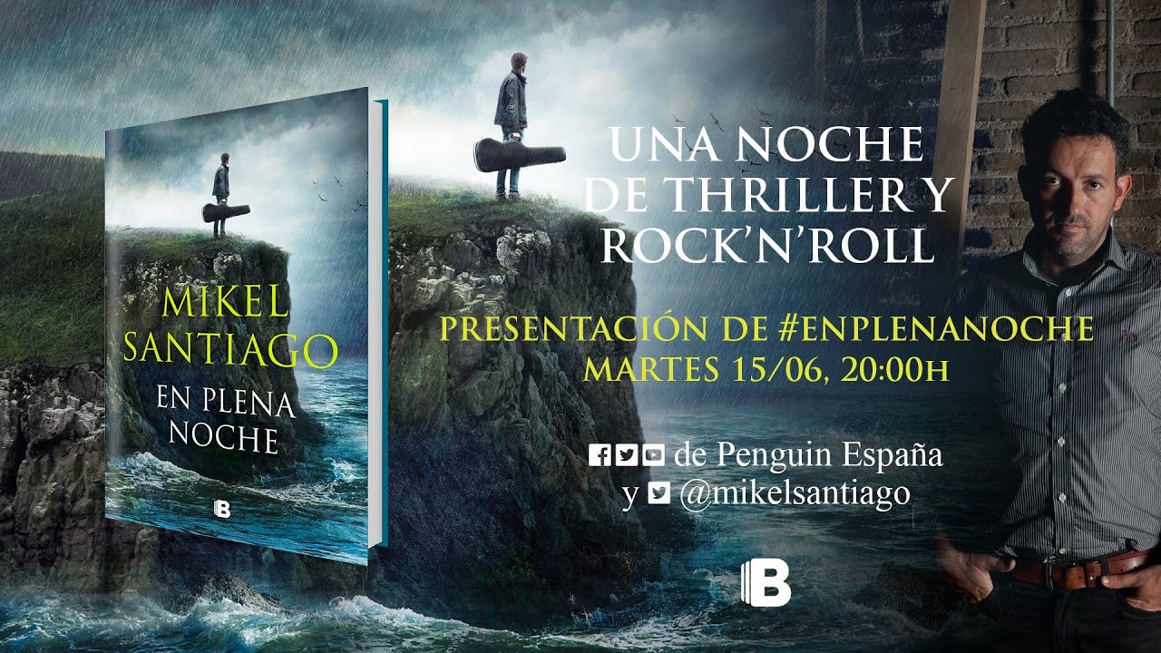 Presentación de «En plena noche», de Mikel Santiago