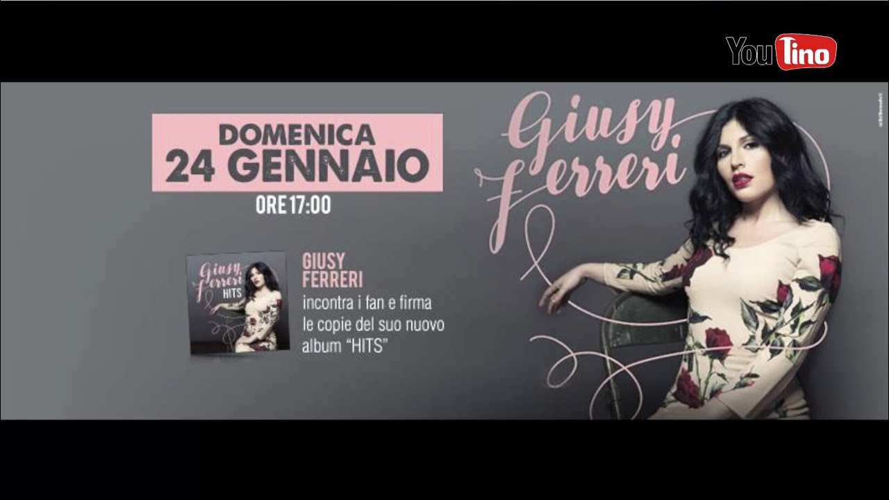 Giusy Ferreri ospite del TiburTino Shopping Center