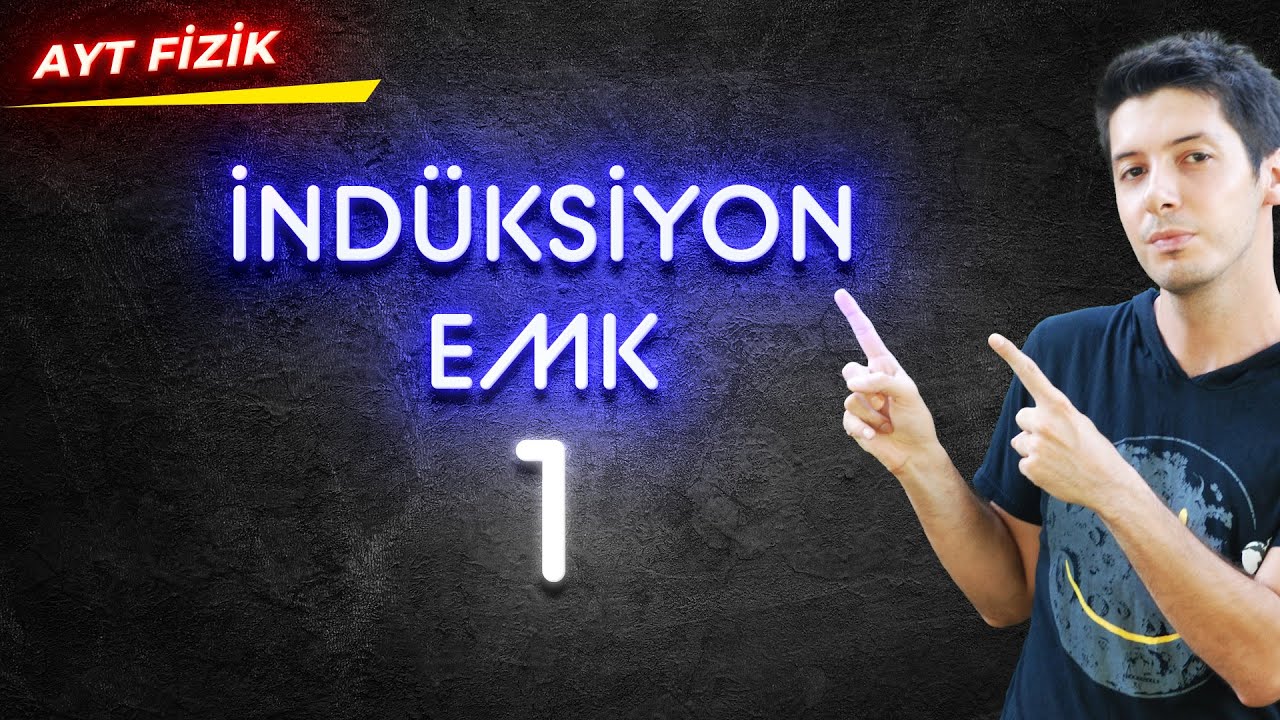 55) Manyetizma - İndüksiyon Elektromotor Kuvveti. Manyetik Ortamda Çekilen Telde Oluşan EMK