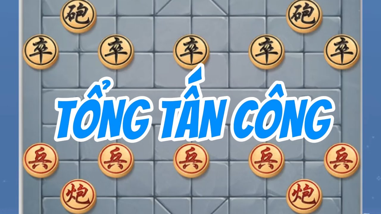 TỔNG TẤN CÔNG: Tấn Công Mạnh Mẽ Không Cho Địch Cơ Hội Phản Kháng | Cờ Tướng Tu Ti