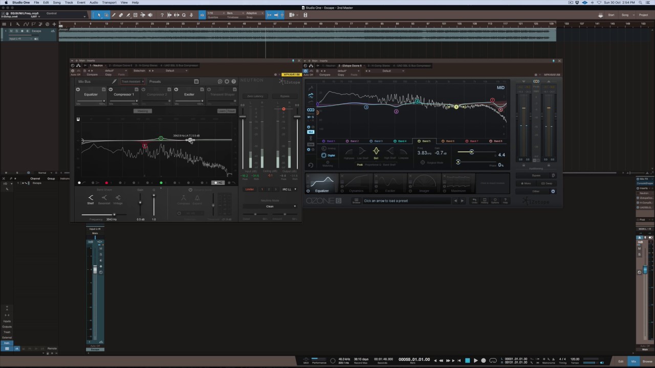 Studio One 3 -  Izotope Neutron: On Your Master Bus