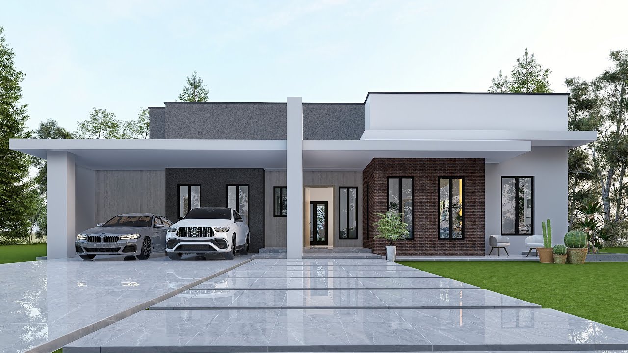 Luxury and Modern House Design | 4-Bedroom | 17m x 18m