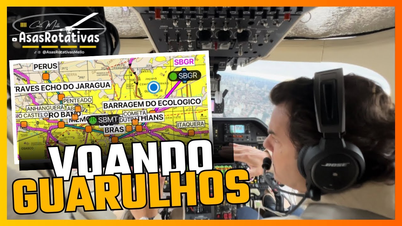 Vamos para Guarulhos…🚁