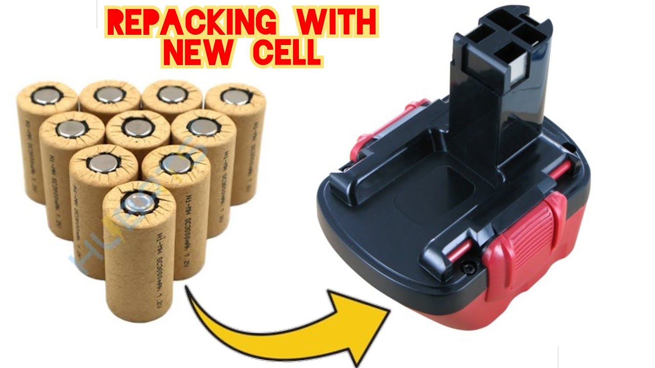 Repacking Bosch 12V NI-CD SC 1.2V Save $$$