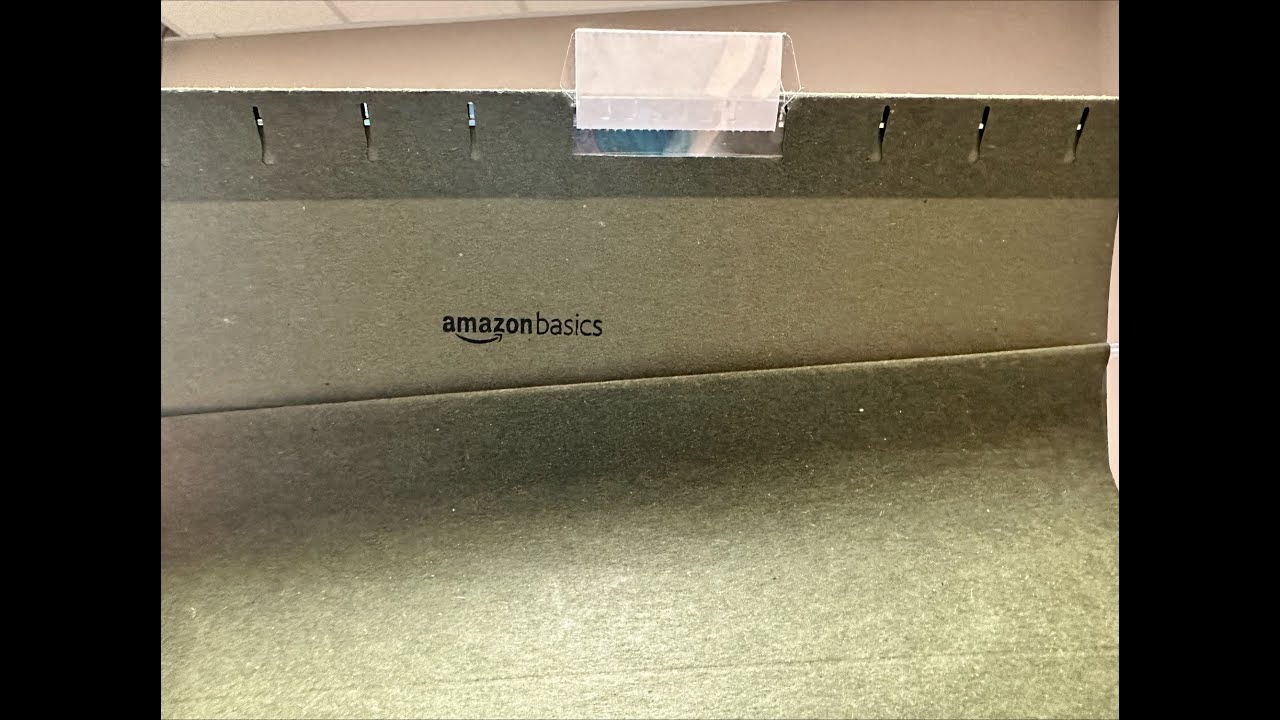 Amazon Basics Hanging File Folders review