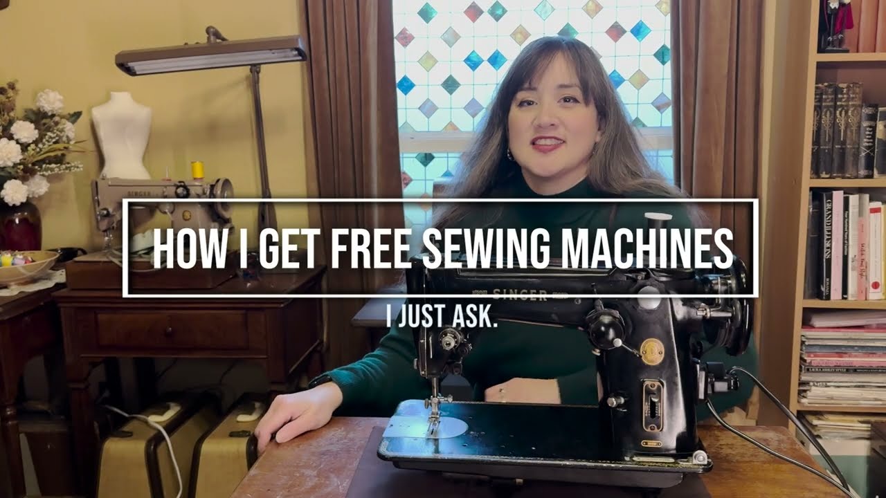 Как найти бесплатные винтажные швейные машинки