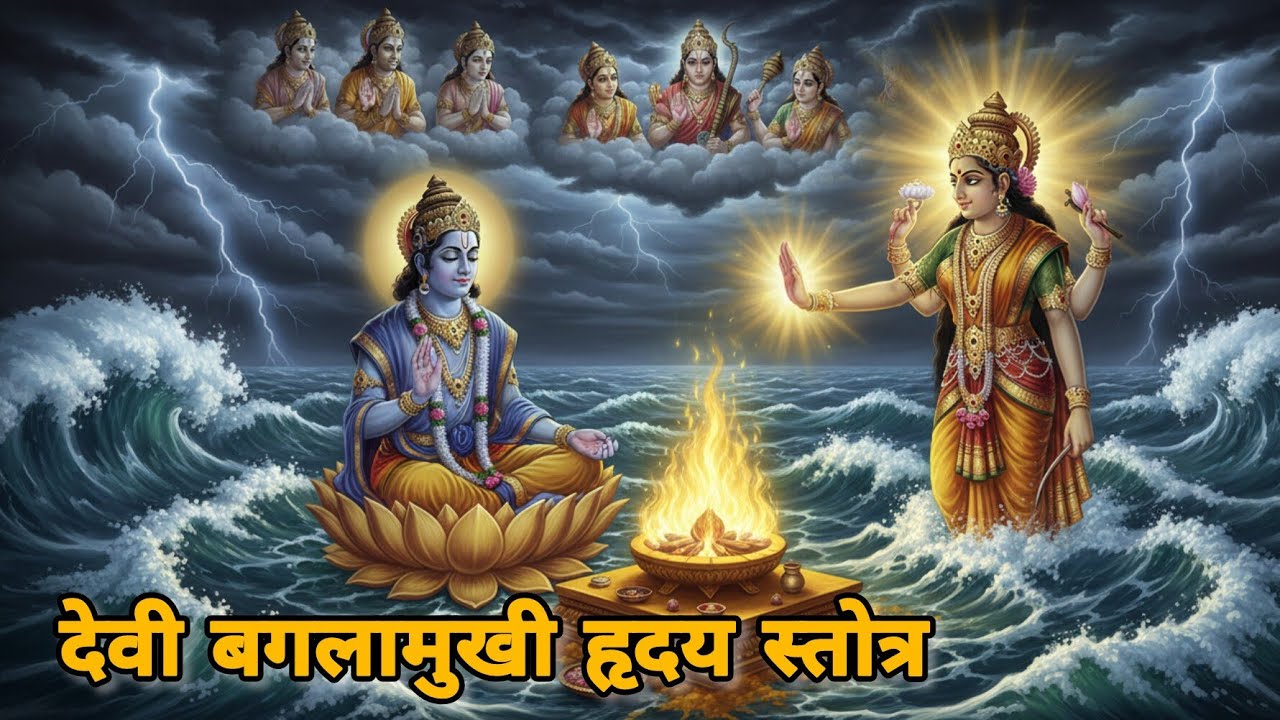 देवी बगलामुखी ह्रदय स्तोत्र | Baglamukhi Hriday Stotra | शत्रु बाधा नाशक पीताम्बरा स्तोत्र