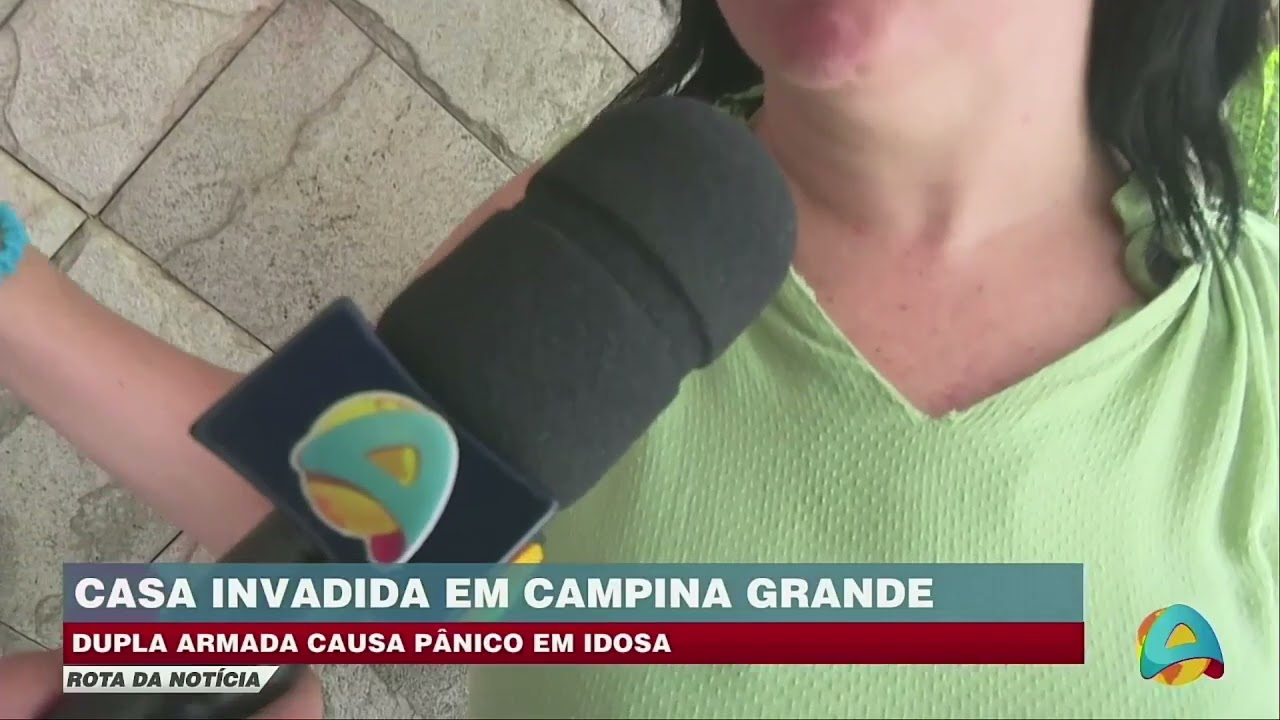 Rota da notícia - Invasão armada assusta moradores em bairro de Campina Grande