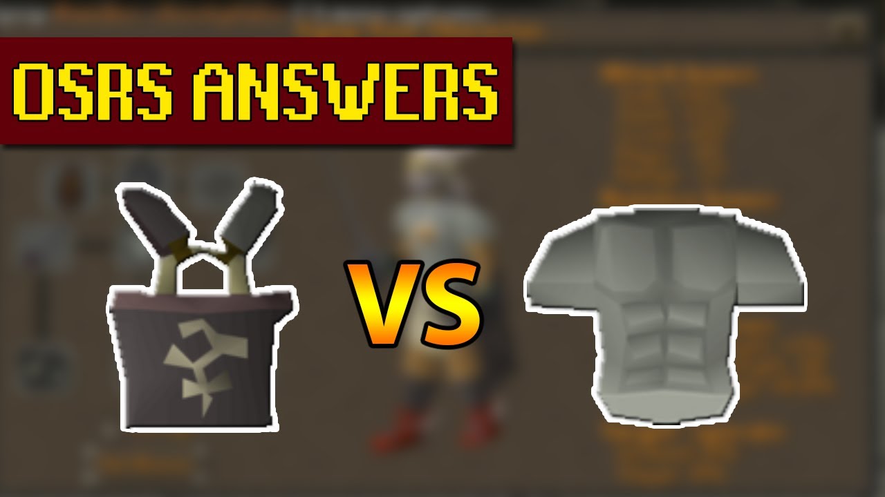 OSRS Answers | Fighter Torso or Bandos Chestplaste?