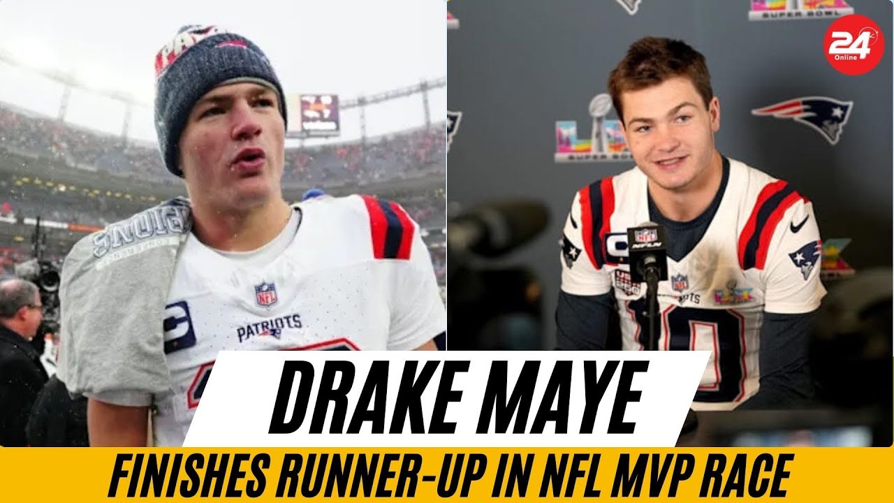 Patriots’ Drake Maye Finishes Runner-Up in NFL MVP Race Ahead of Super Bowl LX