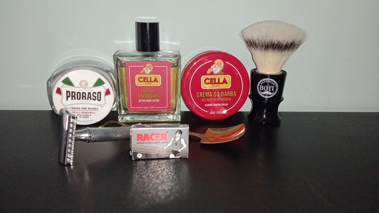 Rasatura tradizionale con Proraso, Cella, Muhle, Boti. #rasaturatradizionale #proraso #boti