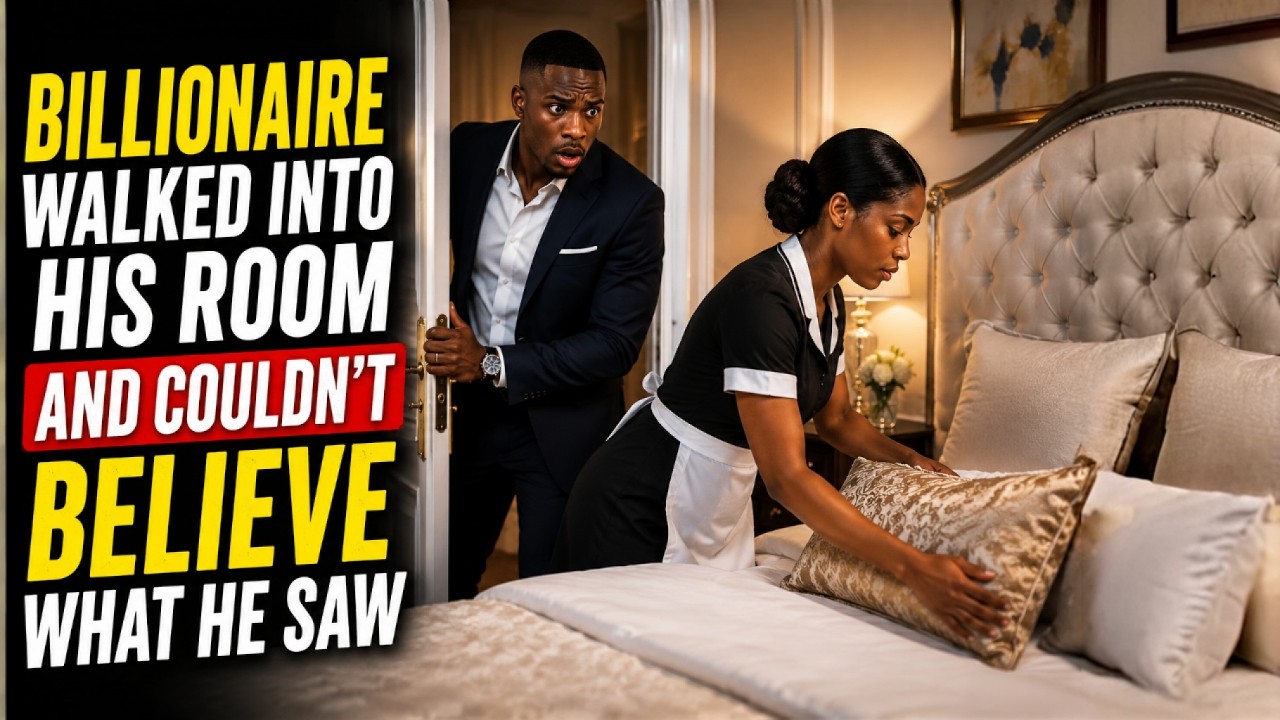Billionaire Catches His Maid’s Poor Daughter Sleeping in His Room — What He Did Next Shocked.. #tale