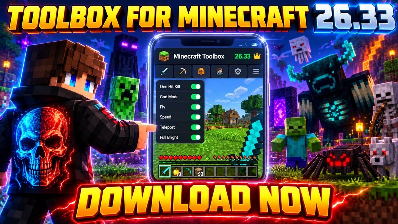Toolbox 26.33 | Toolbox For Minecraft 26.33 Released | MCPE Toolbox 26.33 | New Client is Here!